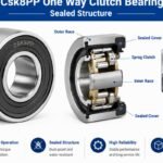Csk8PP one way clutch bearing sealed structure
