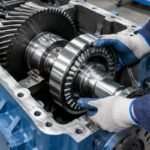 Cylindrical roller bearing installation in heavy-duty reducer gearbox