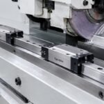 Egh20SA linear guide rail mounted on grinding machine