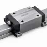 Flanged carriage and solid profile rail of the Egw15SA linear guide rail