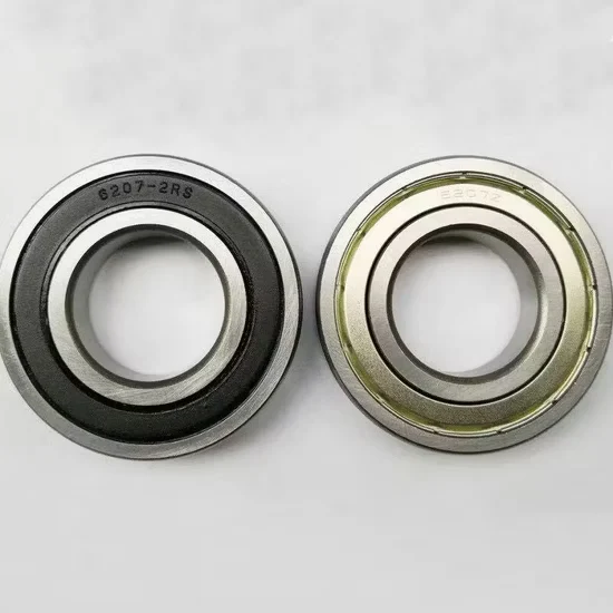 High Load Capacity 6205 Deep Groove Ball Bearing Custom Steel