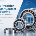 High precision angular contact ball bearing supplier catalog