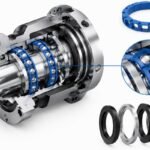 Polyamide cage and open seal configuration for high-speed spindles