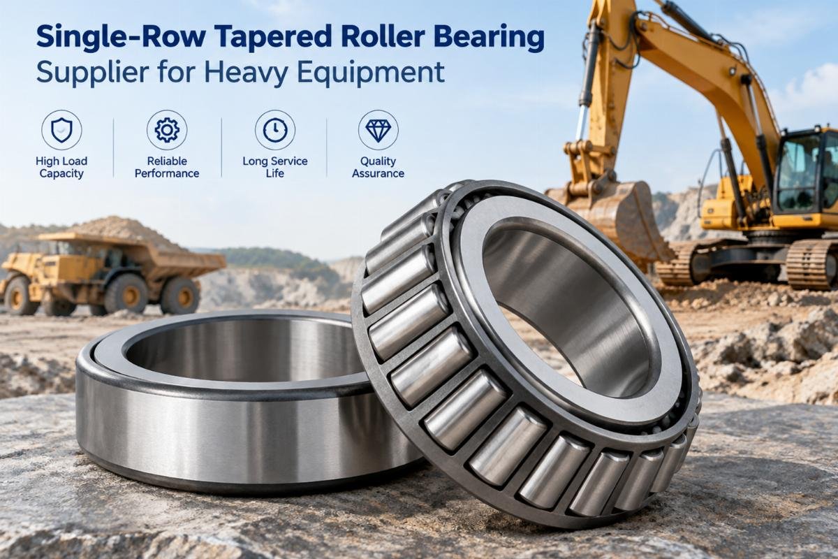 single-row tapered roller bearing supplier for heavy equipment