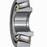 Single row thrust tapered roller bearing cross section